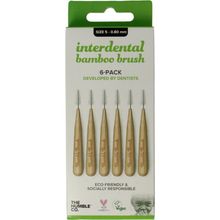 Foto van The Humble Co Interdental borstel 0.80 mm groen