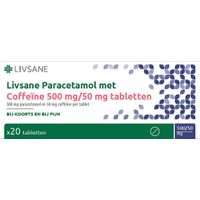Livsane Paracetamol coffeine 500/50 mg