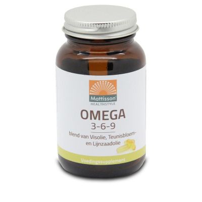 Mattisson Omega 3 6 9 vis teunisbloem lijnzaad