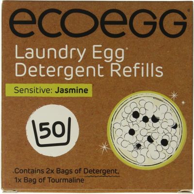 Eco Egg Laundry egg refill Jasmine 1 stuks - Wasmiddel