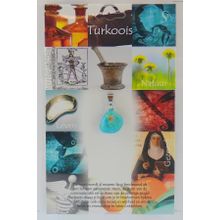 Foto van Hanger gezondheidssteen turkoois