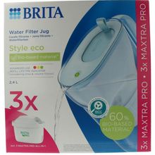 Foto van Brita Waterfilterbundel cool powder blue + 3 filters