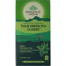 Foto van Organic India Tulsi green thee bio