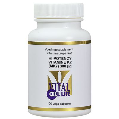 Vital Cell Life Vitamin K2 300 mcg hi potency