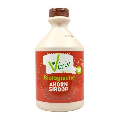 Vitiv Ahornsiroop bio 1 liter - Overige vitaminen/mineralen