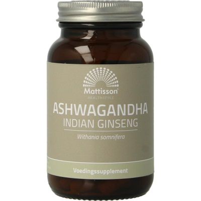 Mattisson Absolute ashwagandha 425 mg 90 tabletten - Fytotherapie