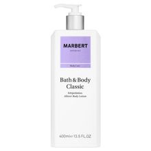 Foto van Marbert Classic bath and body lotion