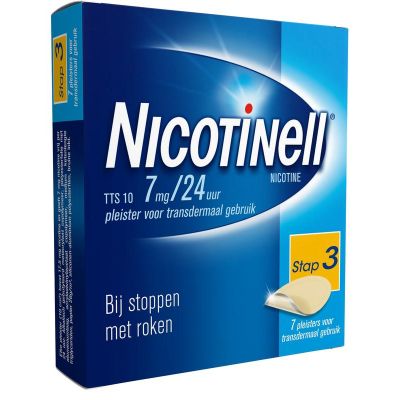 Nicotinell TTS10 7 mg 7 stuks - Stoppen met roken