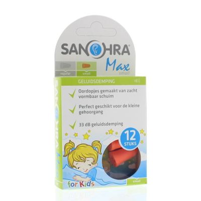Oordop foam max small 6 paar - Oorverzorging