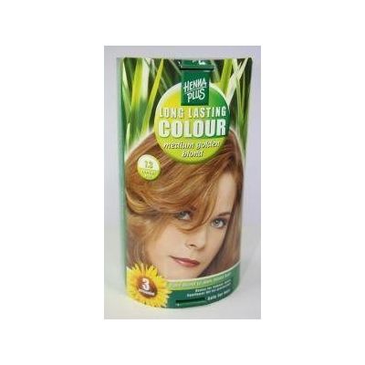 Henna Plus Long lasting colour 7.3 medium golden blond