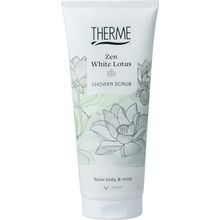Therme Zen white lotus shower scrub Foto van Therme Zen white lotus shower scrub
