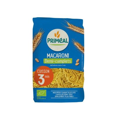 Foto van Primeal Macaroni halfvolkoren snelkook 3 minuten