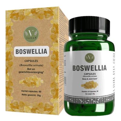 Vanan Boswellia capsules 60 capsules - Overige vitaminen/mineralen