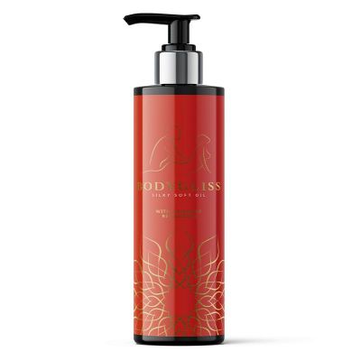 Bodygliss Silky soft massageolie red orange 150 ml - Glijmiddel