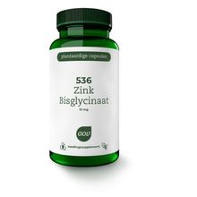 Foto van AOV 536 Zink bisglycinaat 15mg