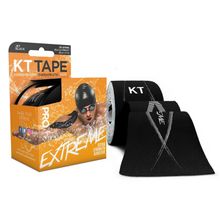 KT Tape Pro extreme precut 5 meter zwart Foto van KT Tape Pro extreme precut 5 meter zwart