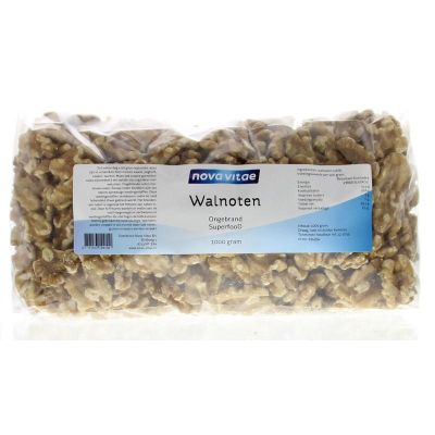 Foto van Nova Vitae Walnoten ongebrand raw