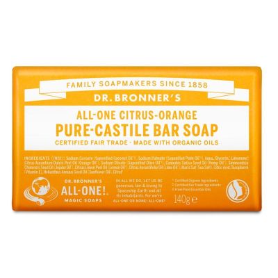 DR Bronners Barsoap citrus & orange