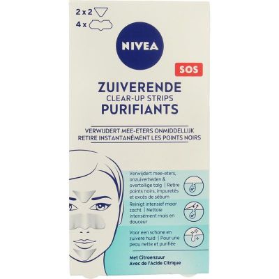 Nivea Visage clearup strips 6 stuks - Reiniging