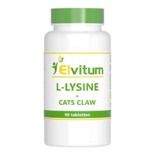 Foto van Elvitaal L-Lysine cats claw