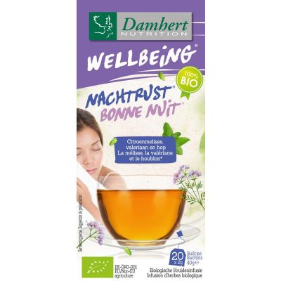 Damhert Tea time goede nachtrustthee 20+5 stuks 20 zakjes - Thee