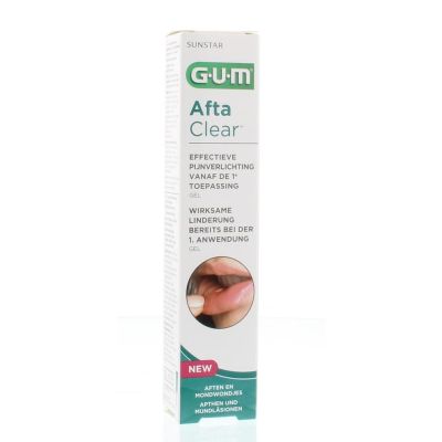 GUM Aftaclear gel 10 Milliliter - Overig mondverzorging