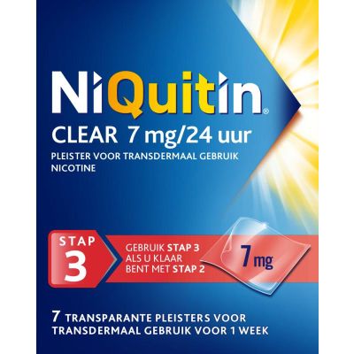 Niquitin Stap 3 7 mg