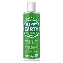 Happy Earth Pure deodorant spray cucumber matcha refill Foto van Happy Earth Pure deodorant spray cucumber matcha refill