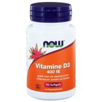 NOW Vitamine D3 400IE