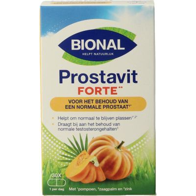 Bional Prostavit forte 30 capsules - Fytotherapie