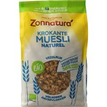 Foto van Zonnatura Krokante muesli naturel bio
