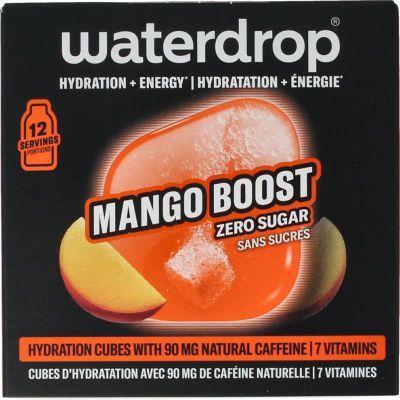 Waterdrop Microenergy mango boost 12 stuks - Algemeen