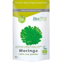 Foto van Biotona Moringa raw powder bio
