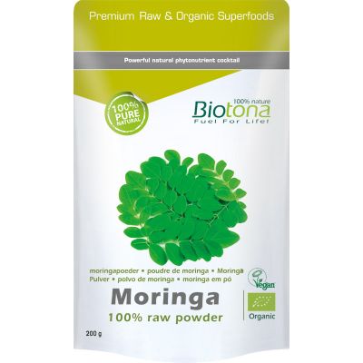 Biotona Moringa raw powder bio 200 gram - Overige producten