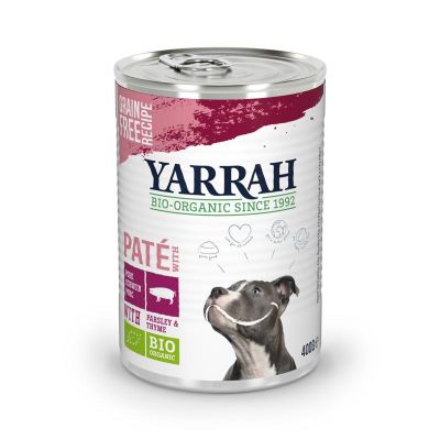Yarrah Biologisch hondenvoer paté met varkensvlees