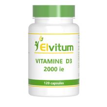Foto van Elvitaal Vitamine D3 2000 IE 50 mcg
