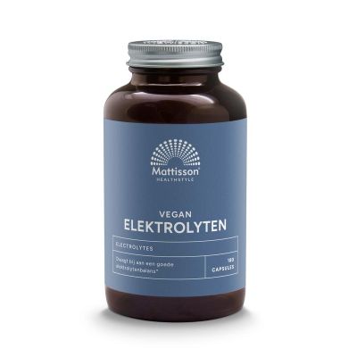 Mattisson Elektrolyten vegan vegan Mattisson Elektrolyten vegan vegan 180 capsules - Overige vitaminen/mineralen