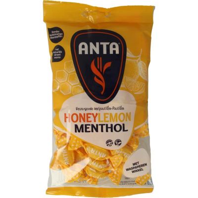 Anta Flu Honey lemon menthol Anta Flu Honey lemon menthol 165 gram - Snoep en chocola