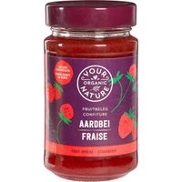 Your Organic Nat Fruit beleg aardbei bio