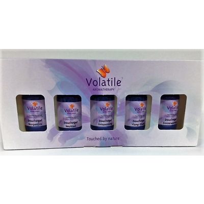 Volatile Cadeauverpakking douchegels 5 x 30 ml 1 set - Bad/douche