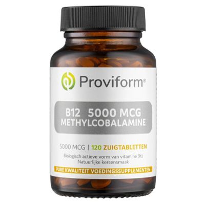 Foto van Proviform Vitamine B12 - 5000mcg methylcobalamine