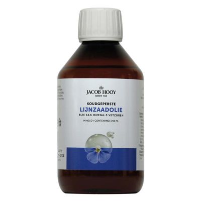 Lijnzaad olie 250 ml - Vetzuren