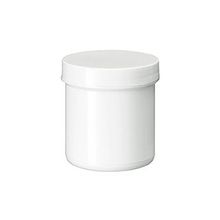 Foto van Zalfpot wit PP plastobel gedopt 250 ml