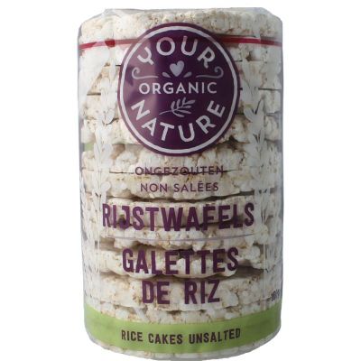 Your Organic Nat Rijstwafels ongezouten bio Your Organic Nat Rijstwafels ongezouten bio 100 gram - Voeding