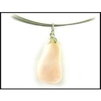 Edelsteenhanger roze kwarts