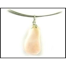 Foto van Edelsteenhanger roze kwarts