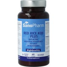 Foto van Sanopharm Red rice koji plus high quality