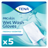 Afbeelding van TENA Wet Wash Glove Freshly Scented 5