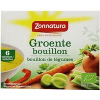 Zonnatura Groentebouillon tablet 11 gram