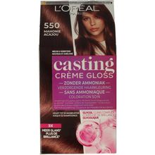 Foto van Loreal Casting creme gloss 550 Licht Mahoniebruin